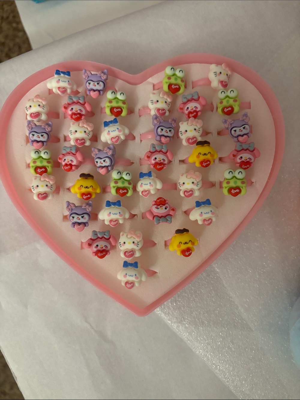 Sanrio Kids Character Rings Set - 2 for 1